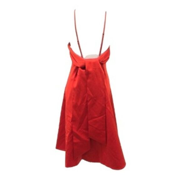Gorgeous Red Strappy Halston Heritage Mini Dress - 0 - Picture 6 of 11